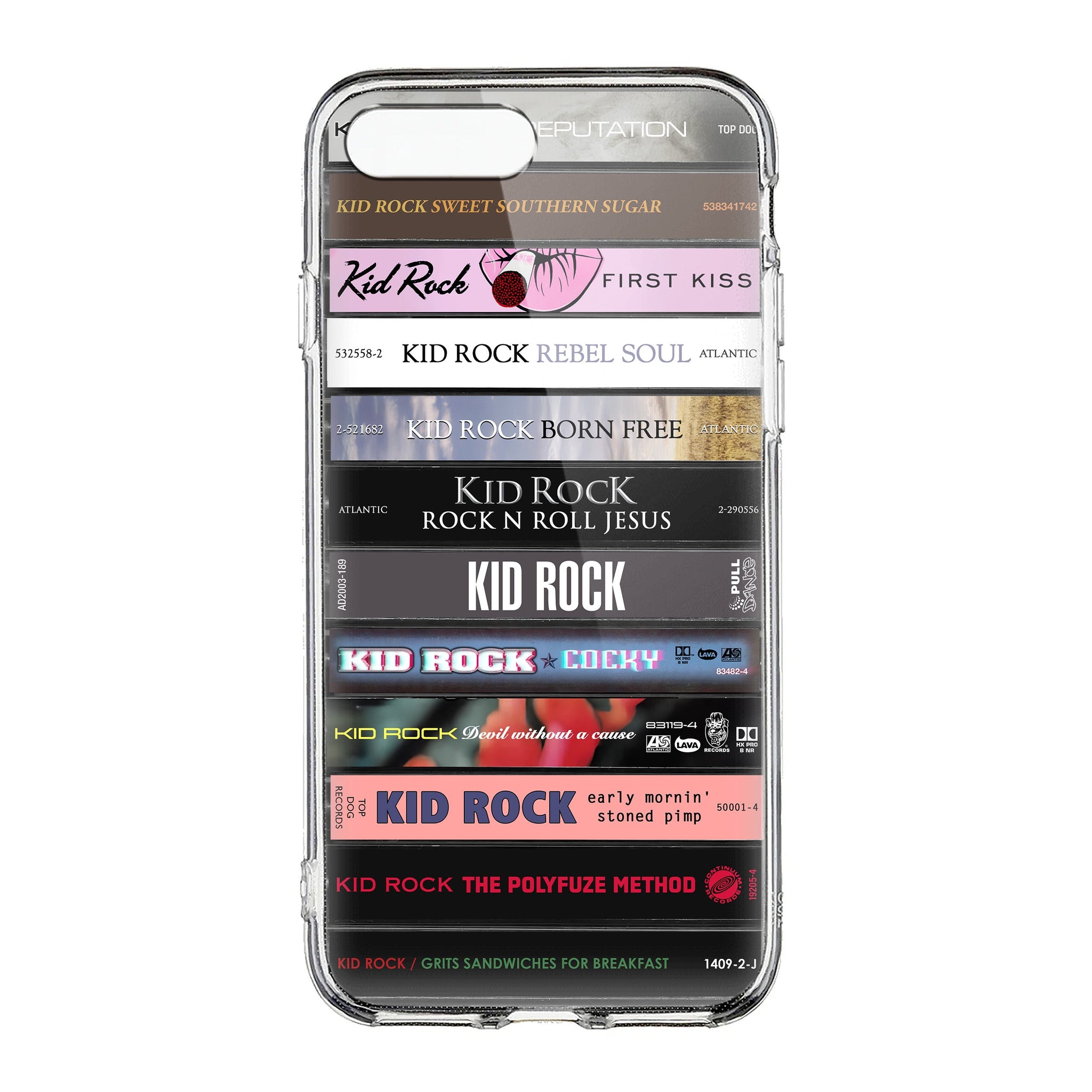 Kid Rock Albums Cassette Collection Retro Phone Case