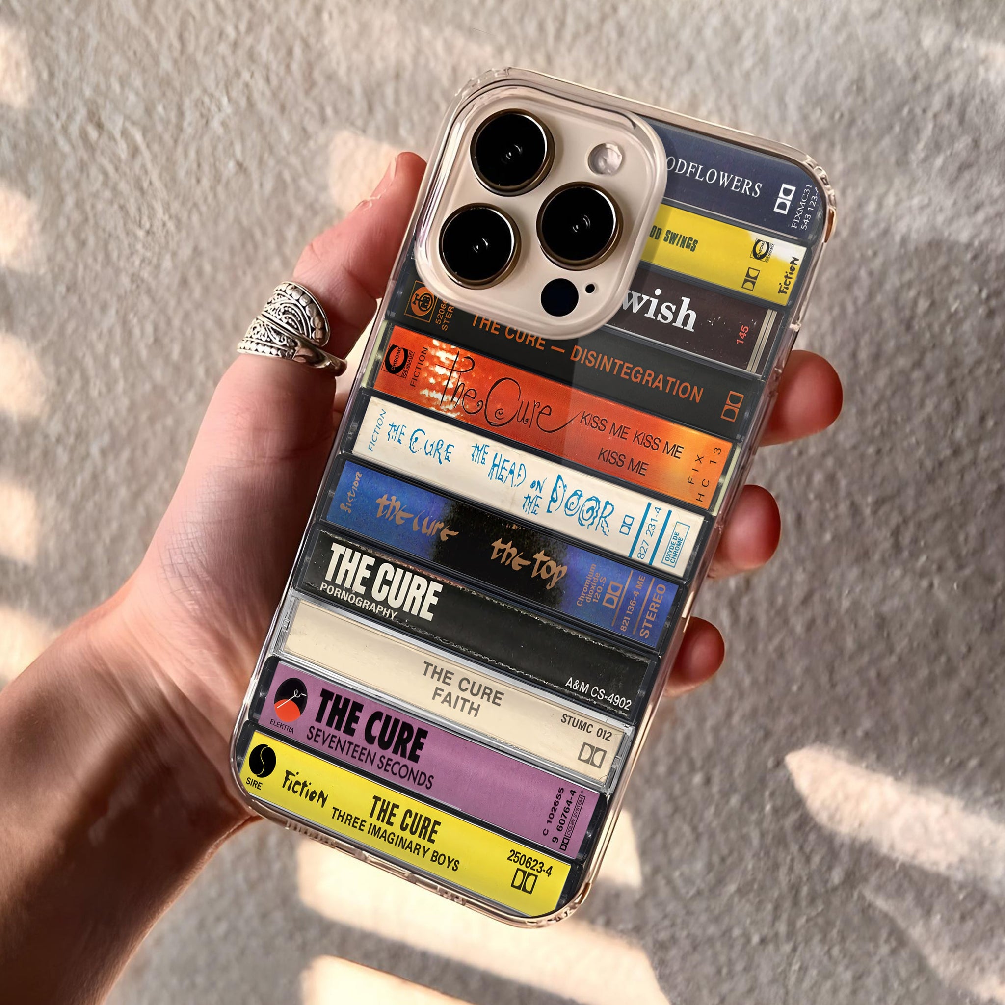 The Cure Albums Cassette Collection Retro MagSafe Phone Case