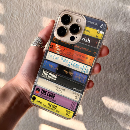 The Cure Albums Cassette Collection Retro MagSafe Phone Case