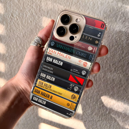 Van Halen Albums Cassette Collection Retro MagSafe Phone Case