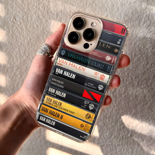 Van Halen Albums Cassette Collection Retro MagSafe Phone Case