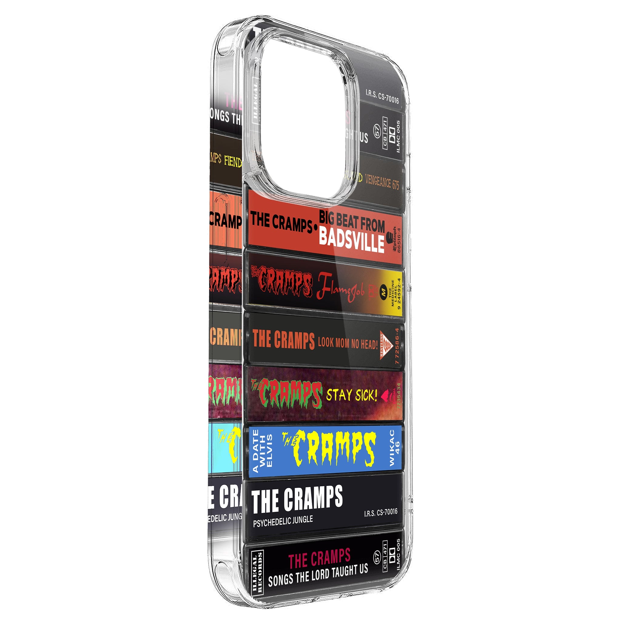 The Cramps Albums Cassette Collection Retro Phone Case