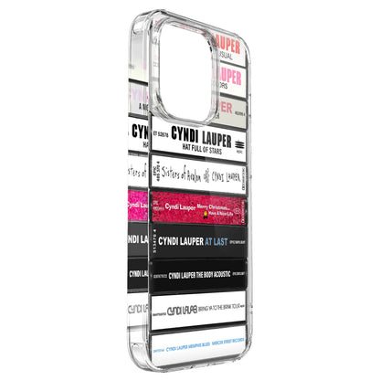 Cyndi Lauper Albums Cassette Collection Retro Phone Case