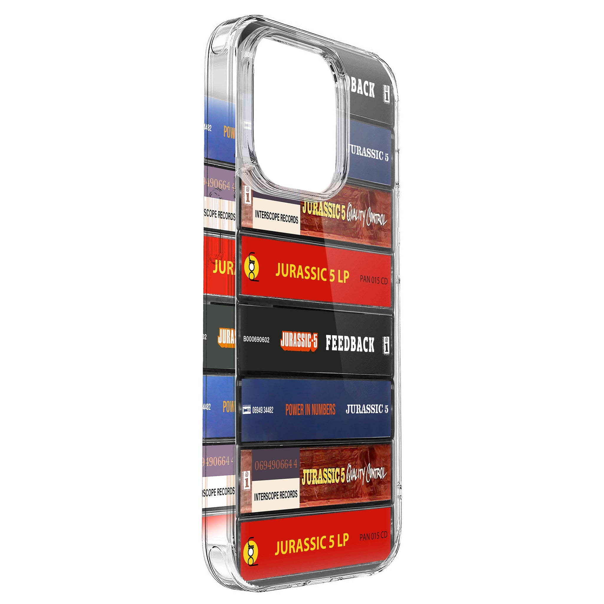 Jurassic 5 Albums Cassette Collection Retro Phone Case