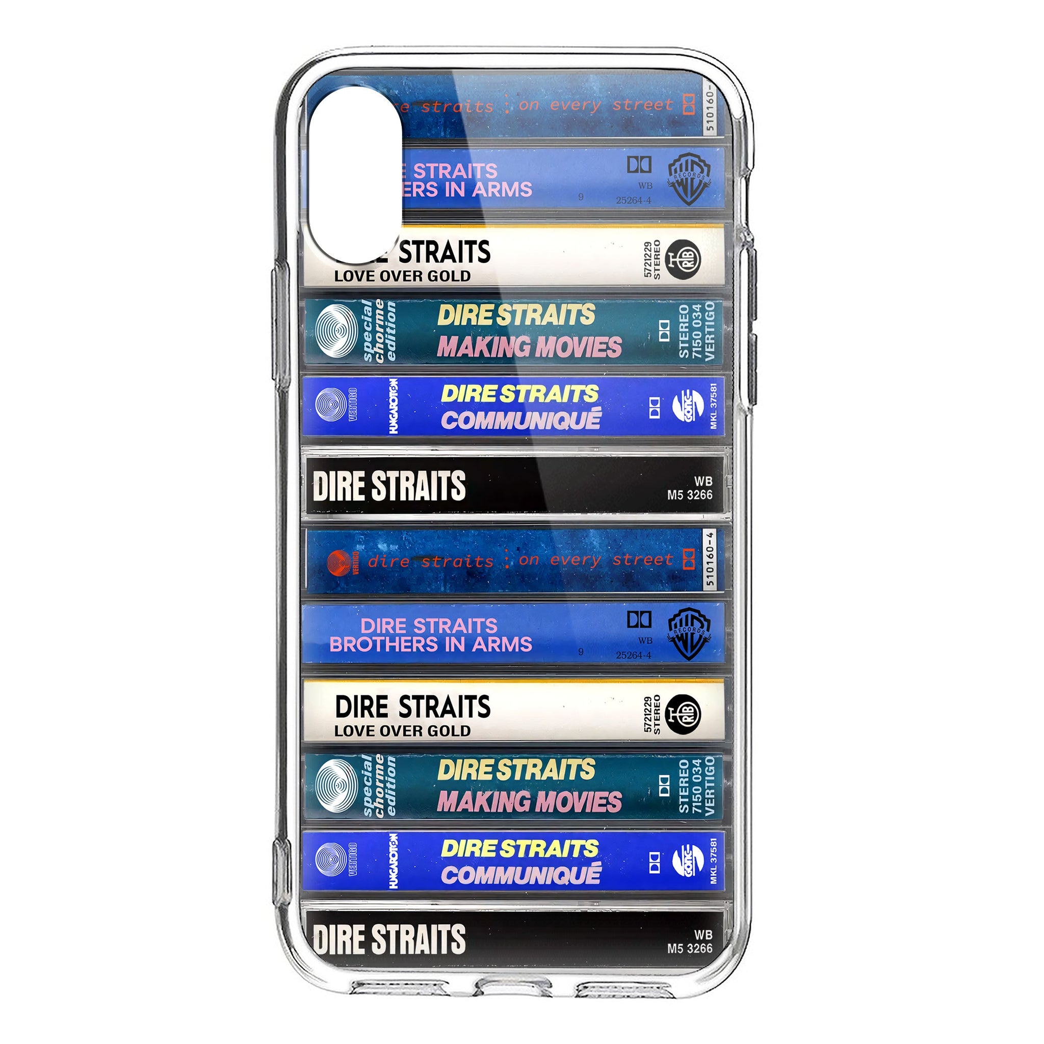 Dire Straits Albums Cassette Collection Retro Phone Case