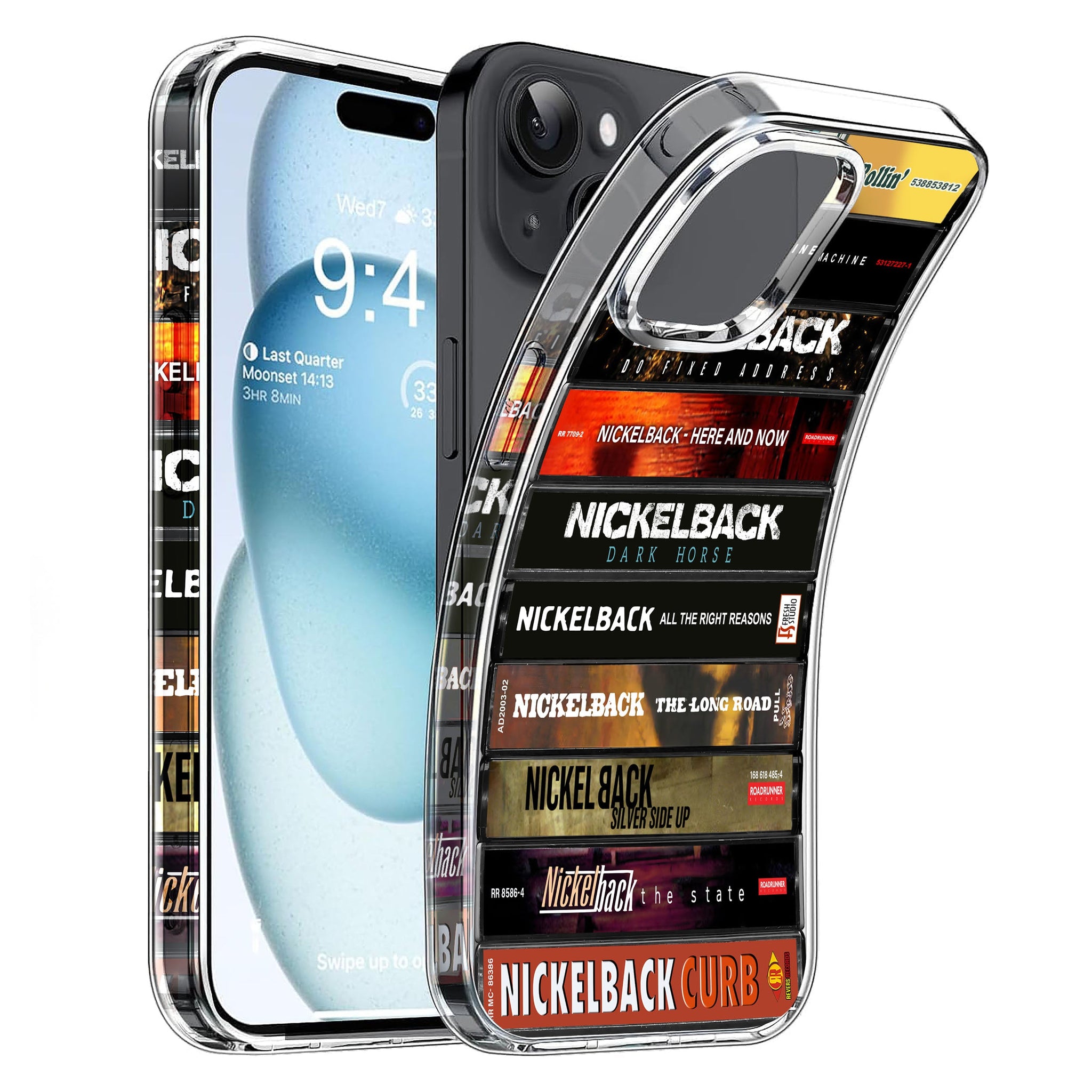 Nickelback Albums Cassette Collection Retro Phone Case