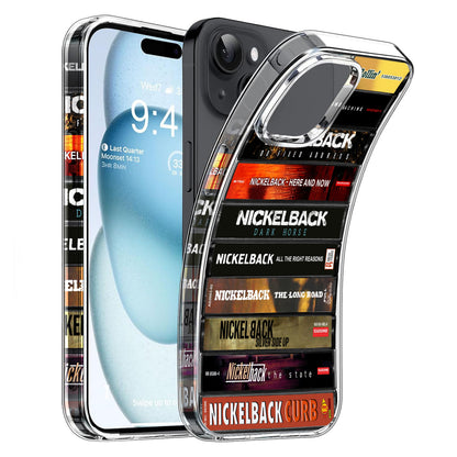 Nickelback Albums Cassette Collection Retro Phone Case