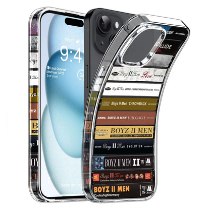 Boyz II Men Albums Cassette Collection Retro Phone Case