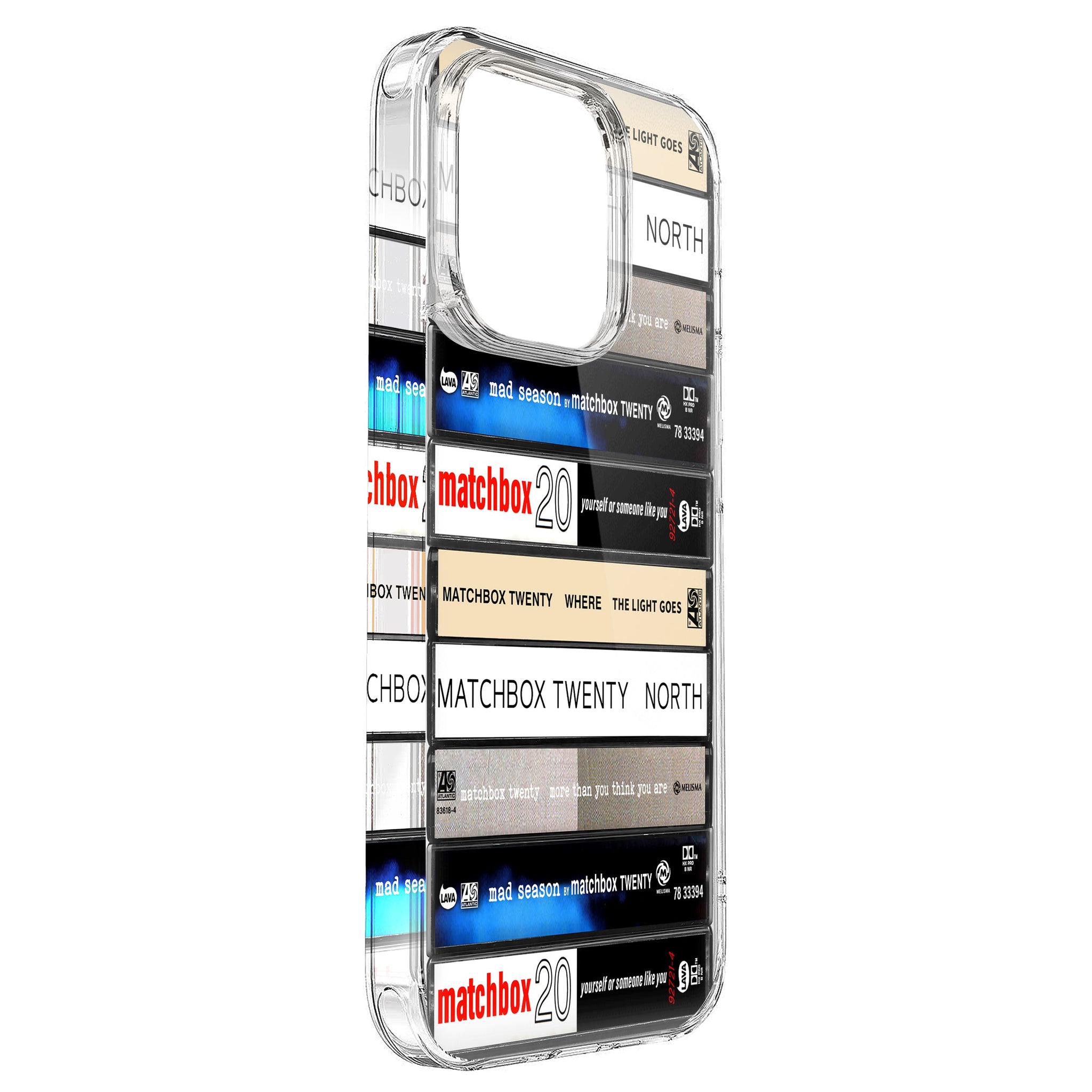 Matchbox Twenty Albums Cassette Collection Retro Phone Case