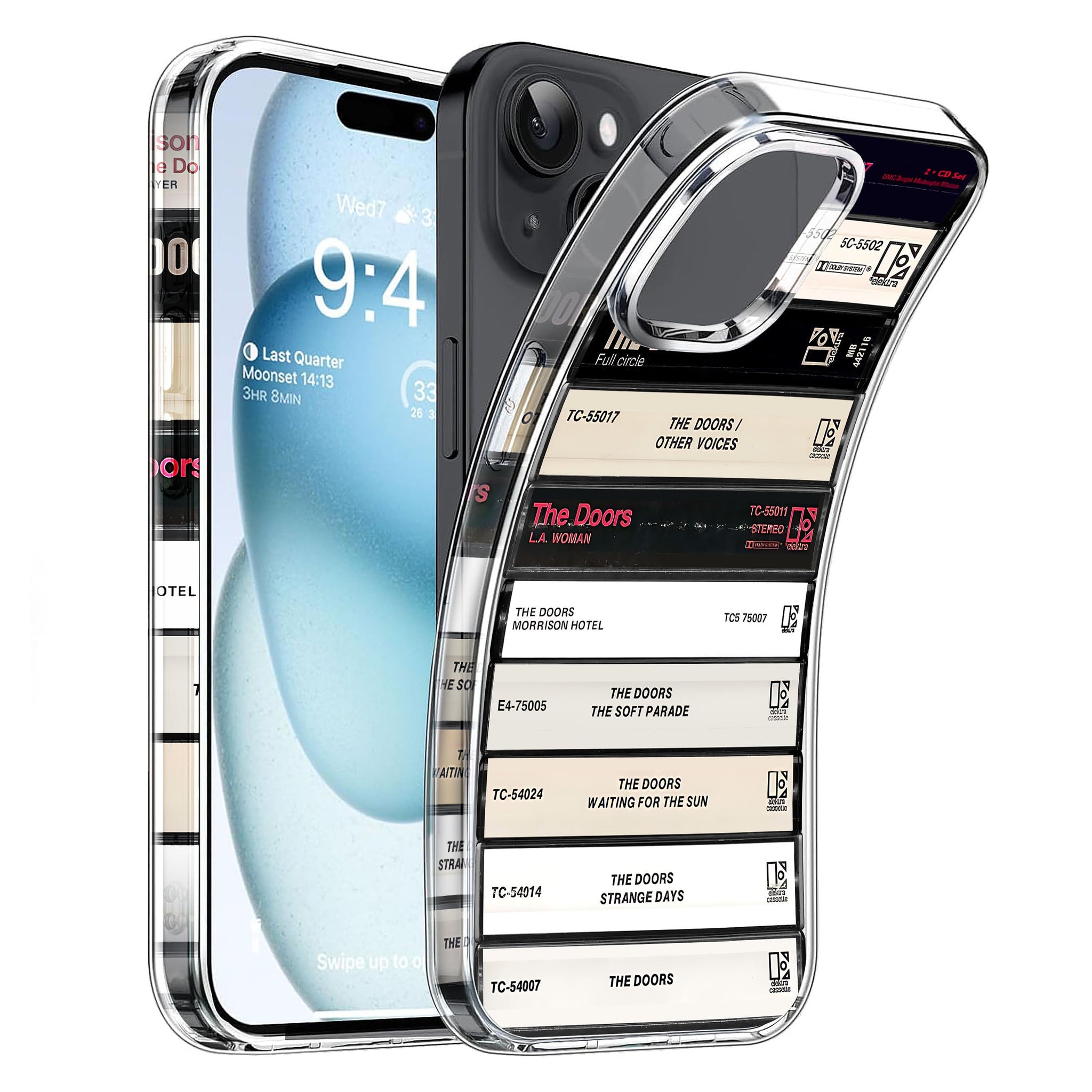 The Doors Albums Cassette Collection Retro Phone Case