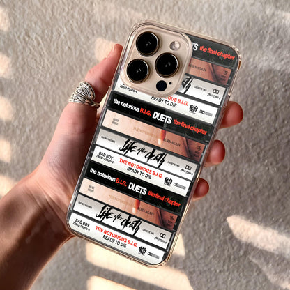 The Notorious B.I.G. Albums Cassette Collection Retro Phone Case