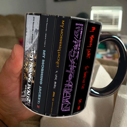 My Morning Jacket Albums Cassette Collection Retro Accent Mug