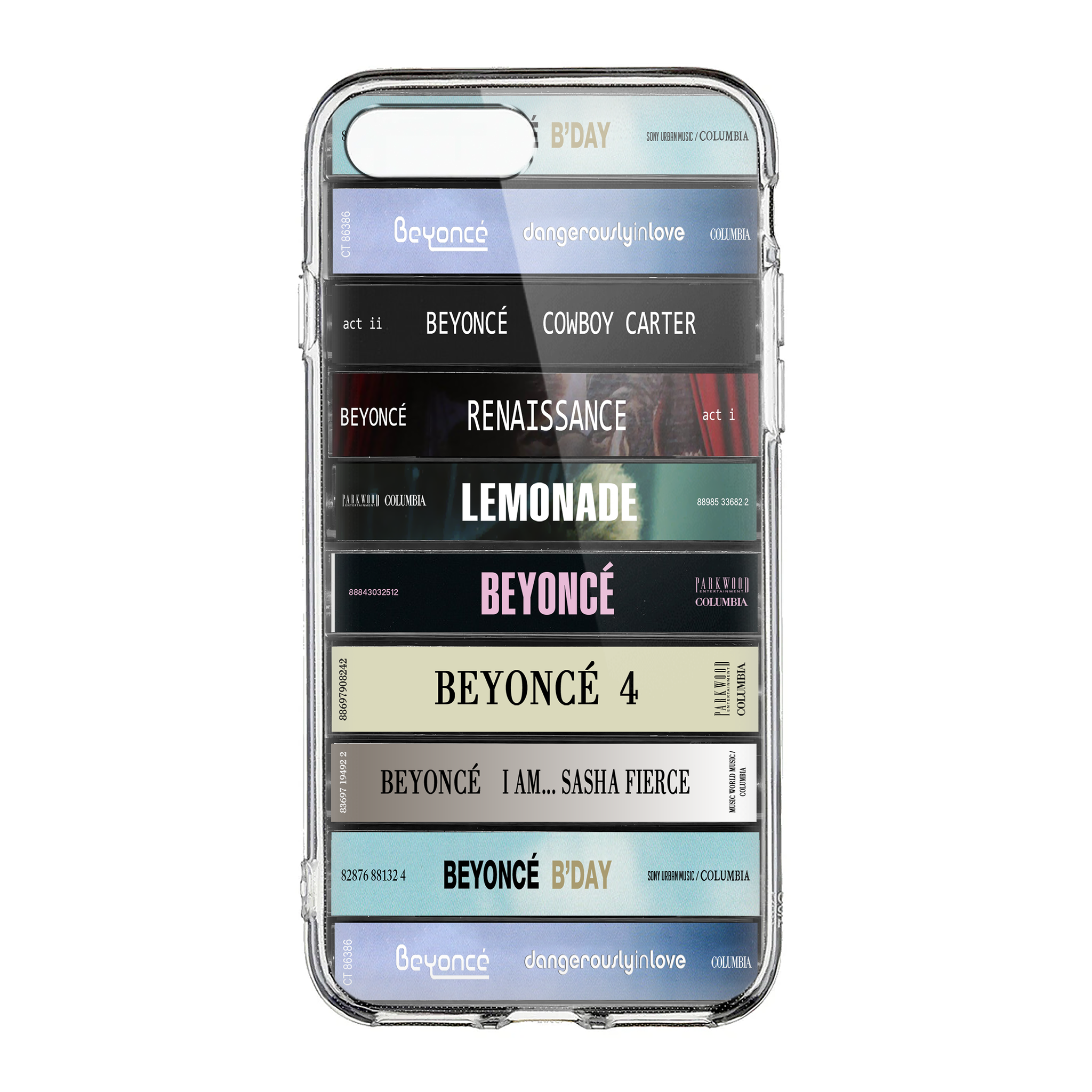 Beyoncé Albums Cassette Collection Retro MagSafe Phone Case