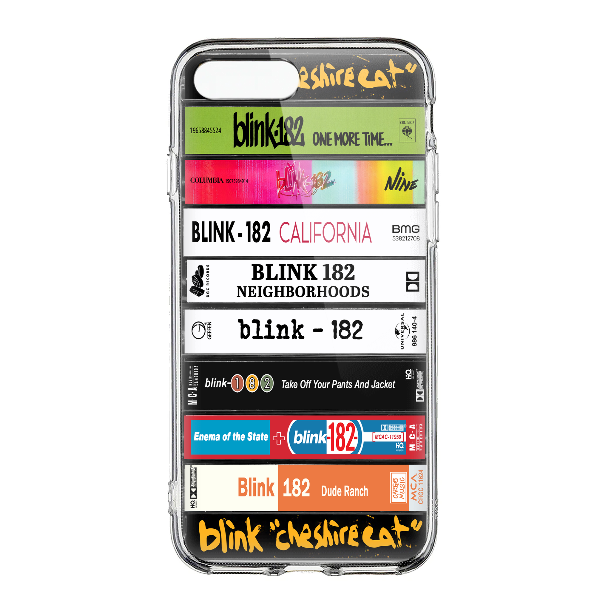 Blink-182 Albums Cassette Collection Retro MagSafe Phone Case