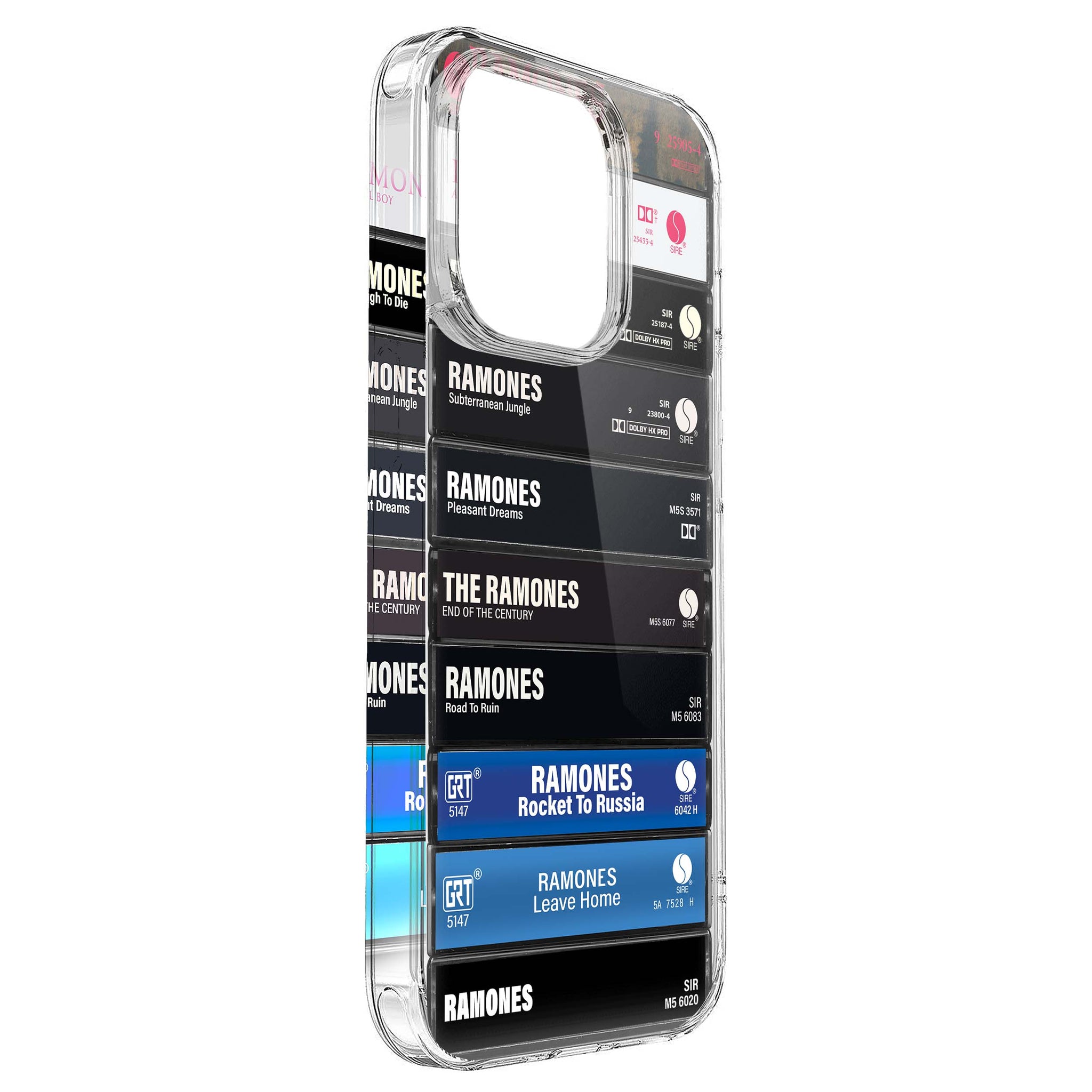 Ramones Albums Cassette Collection Retro Phone Case