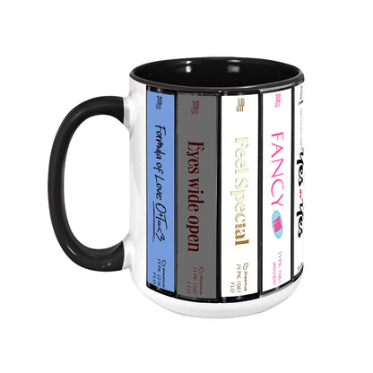 Twice Albums Cassette Collection Retro Accent Mug