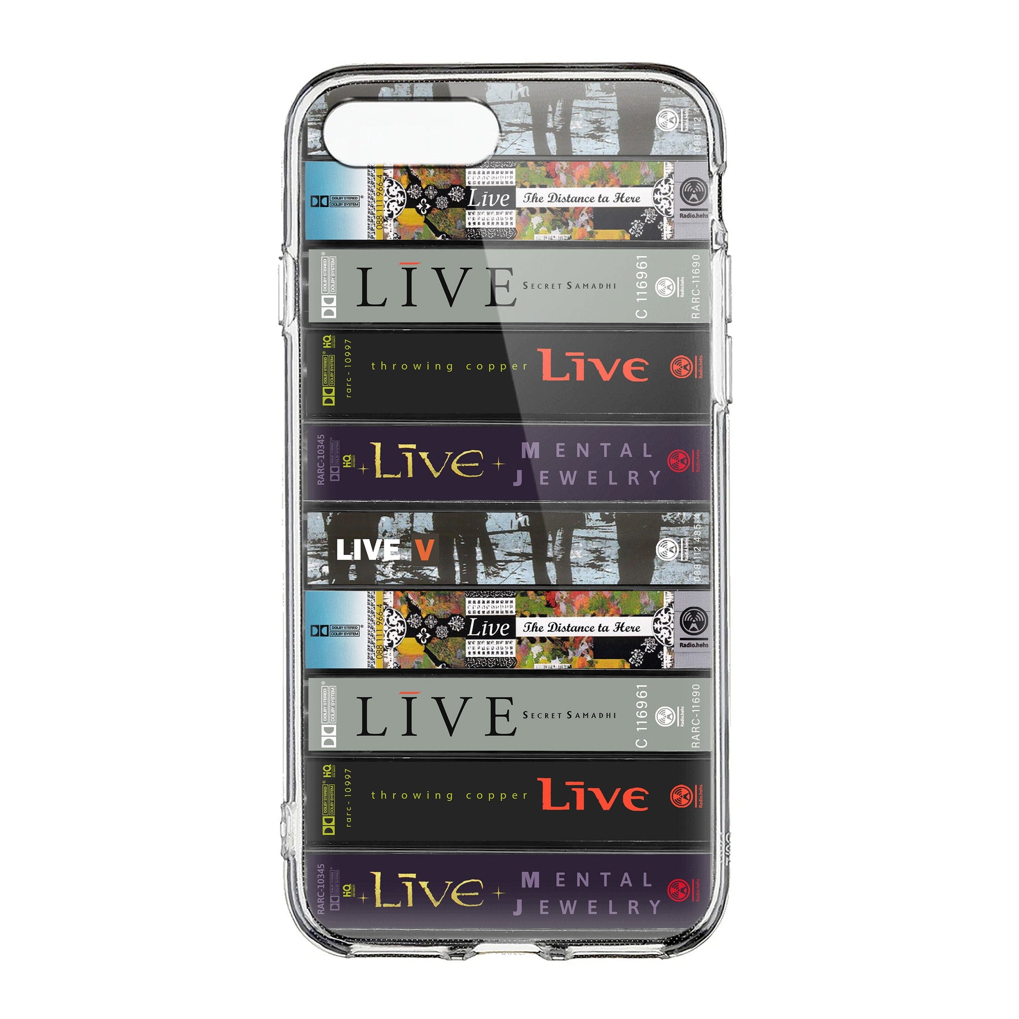 Live Albums Cassette Collection Retro Phone Case
