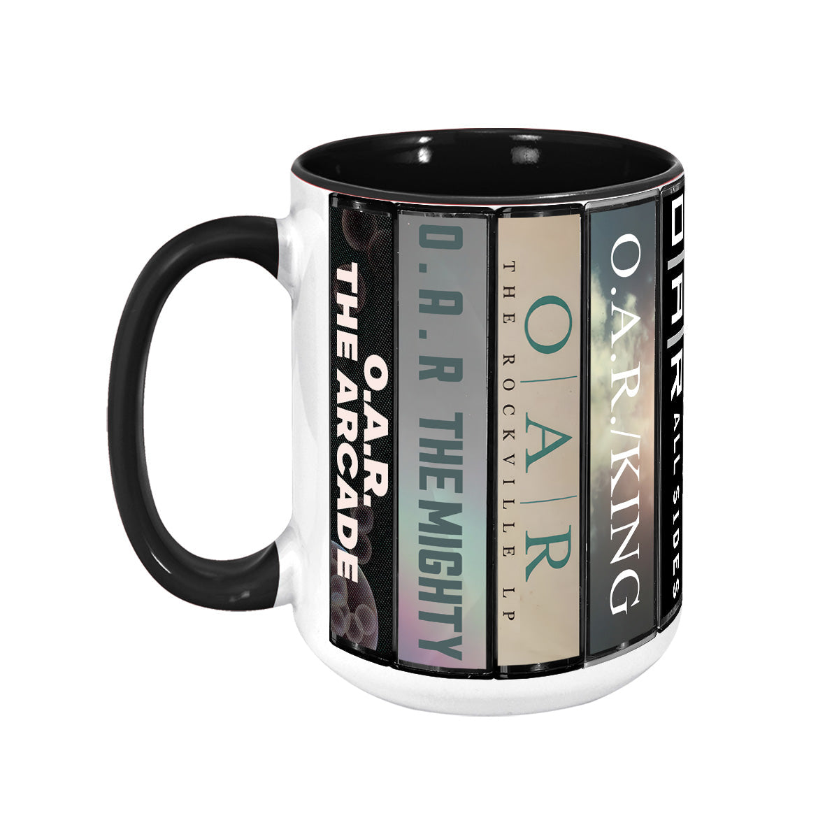 O.A.R. Albums Cassette Collection Retro Accent Mug