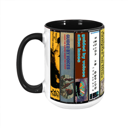 Guided by Voices Albums Cassette Collection Retro Accent Mug