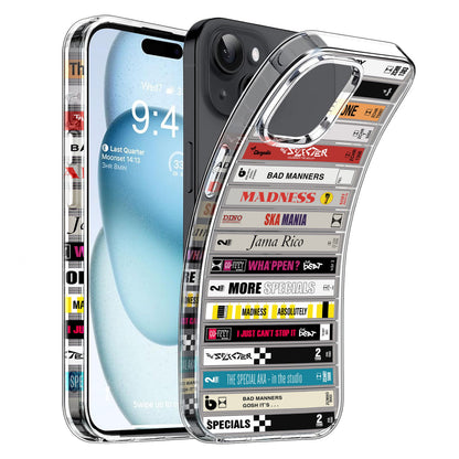 Ska 2-Tone 80s Albums Cassette Collection Retro MagSafe Phone Case