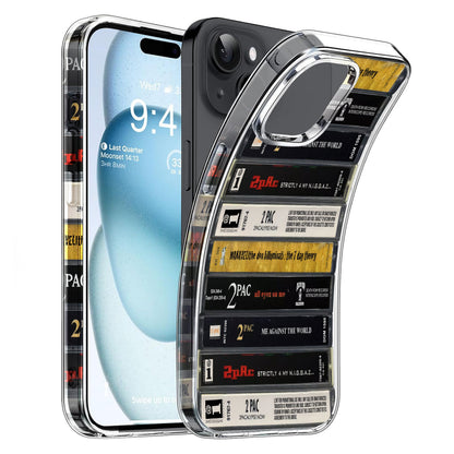 Tupac Albums Cassette Collection Retro MagSafe Phone Case