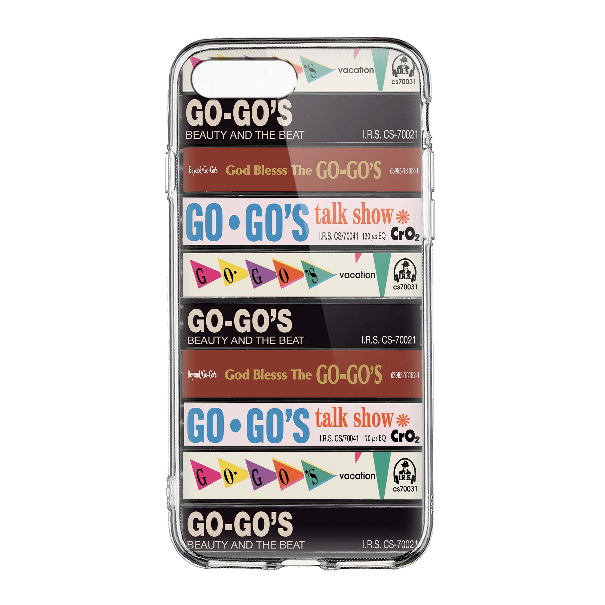 Go-Go's Albums Cassette Collection Retro Phone Case