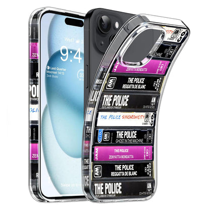 The Police Albums Cassette Collection Retro Phone Case