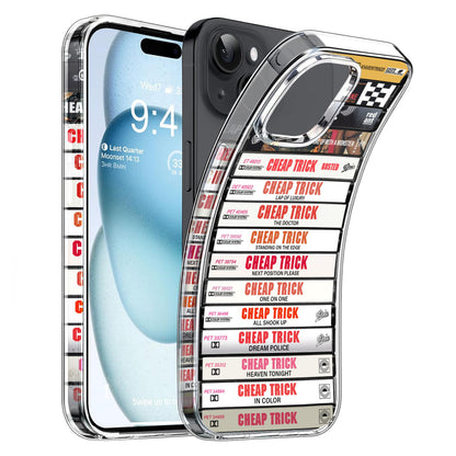 Cheap Trick Albums Cassette Collection Retro Phone Case