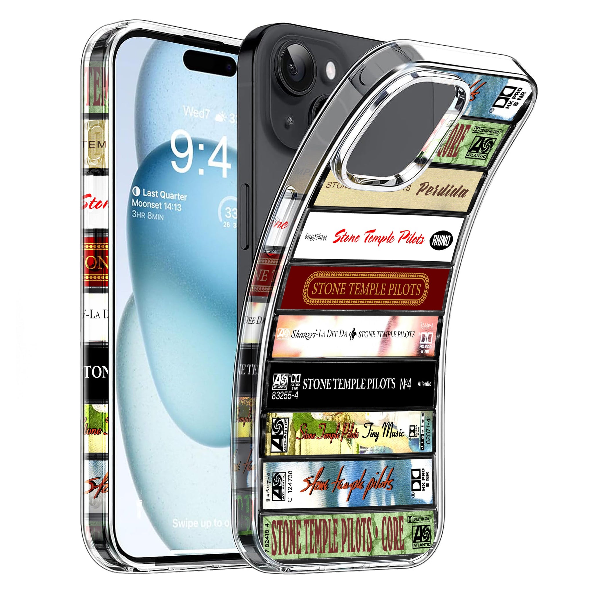 Stone Temple Pilots Albums Cassette Collection Retro Phone Case