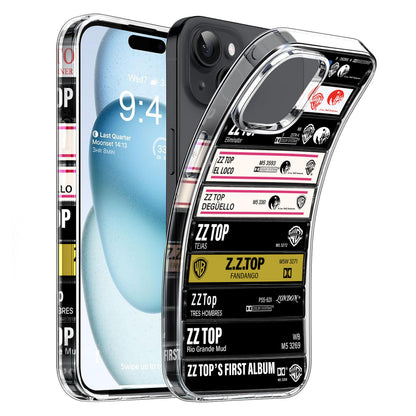 ZZ Top Albums Cassette Collection Retro Phone Case