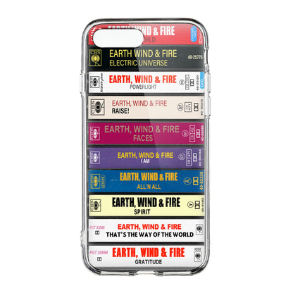 Earth, Wind and Fire Albums Cassette Collection Retro Phone Case