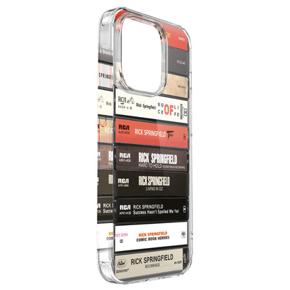 Rick Springfield Albums Cassette Collection Retro Phone Case