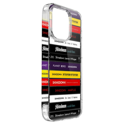 Shinedown Albums Cassette Collection Retro Phone Case