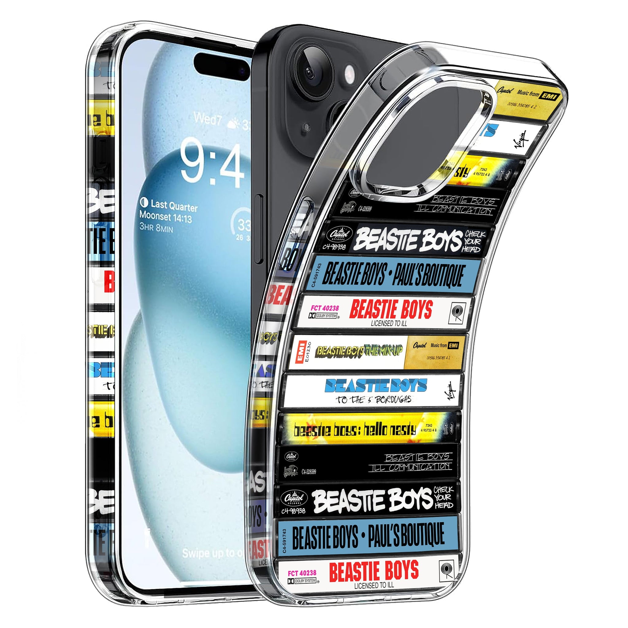 Beastie Boys Albums Cassette Collection Retro Phone Case