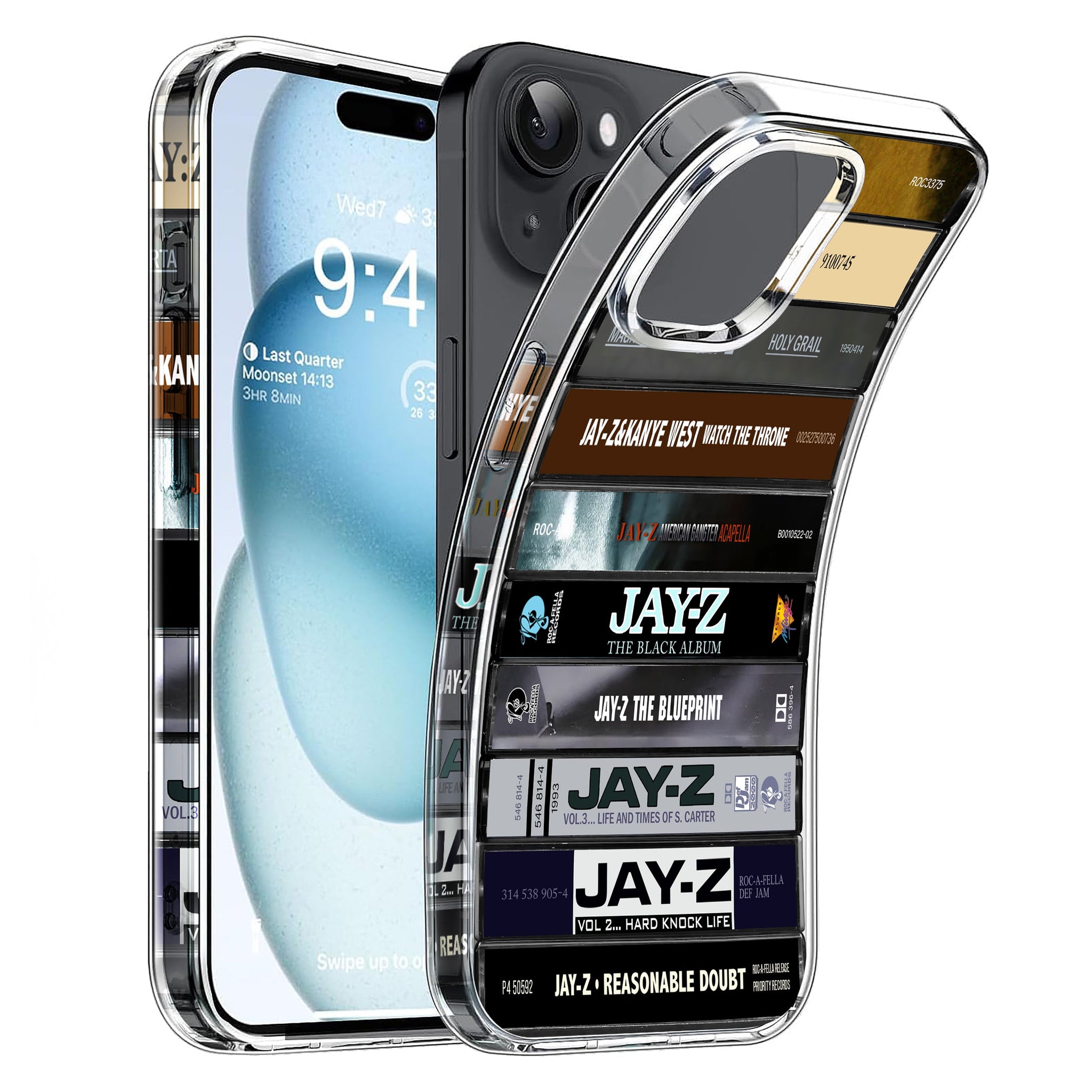 JayZ Albums Cassette Collection Retro Phone Case
