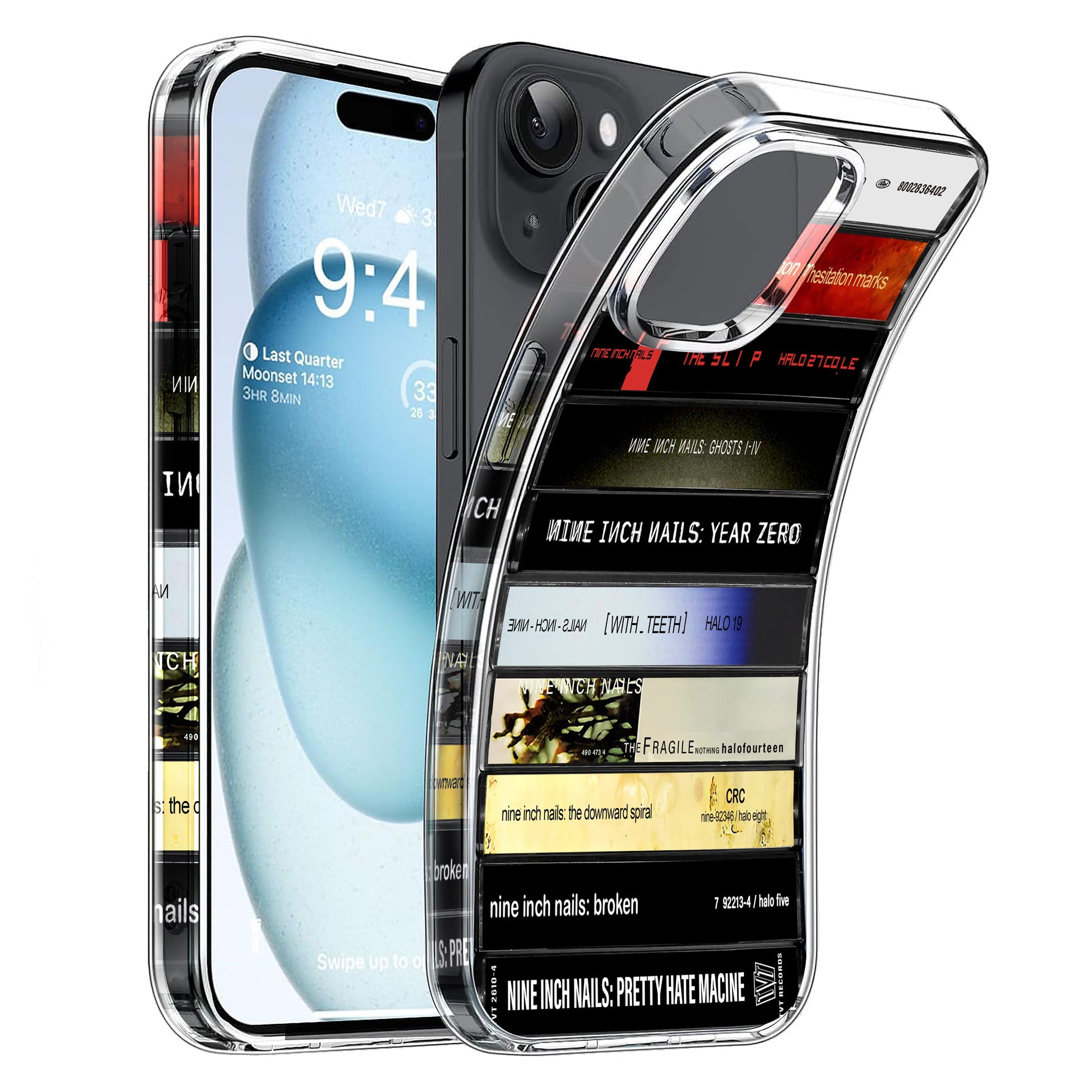 Nine Inch Nails Albums Cassette Collection Retro Phone Case