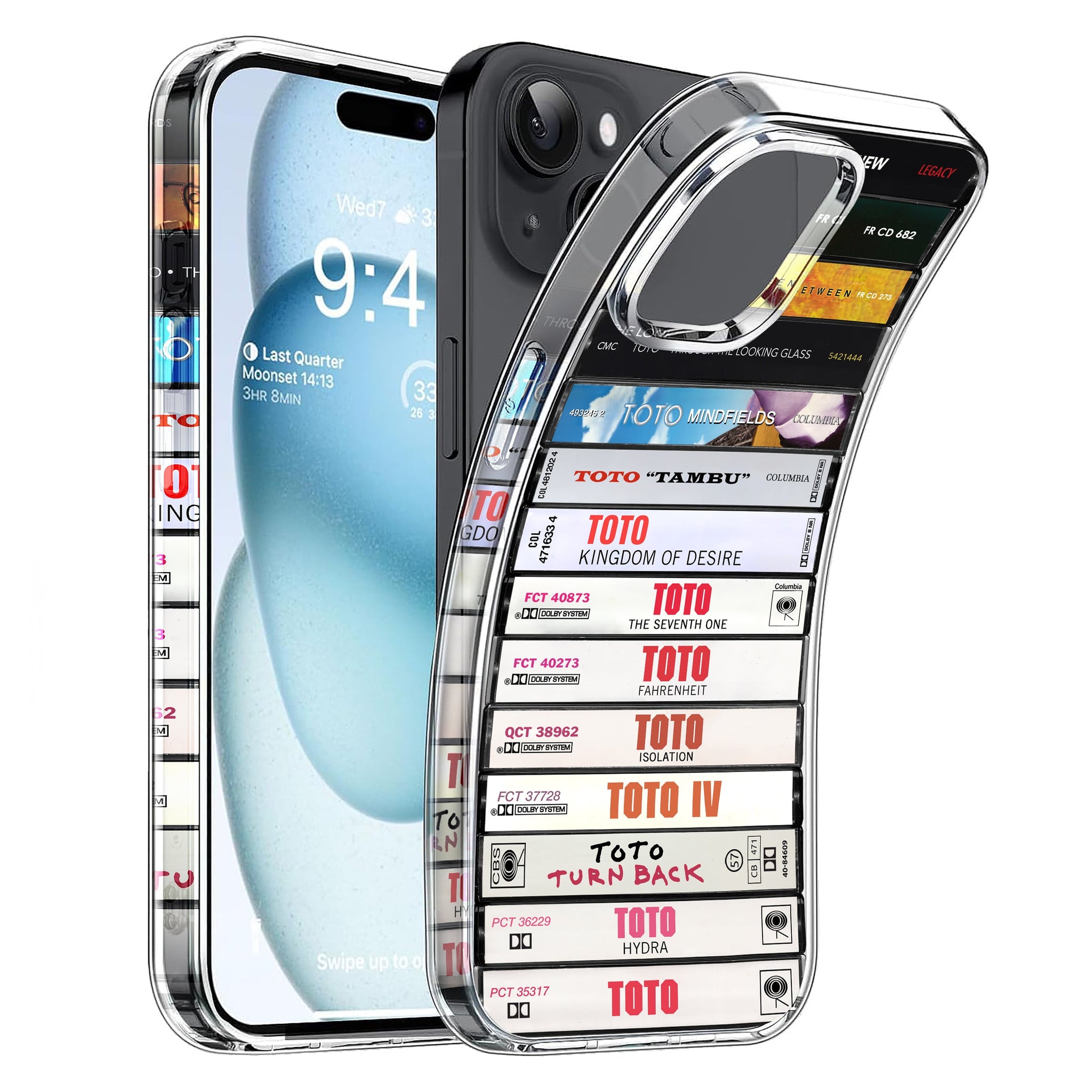 Toto Albums Cassette Collection Retro Phone Case
