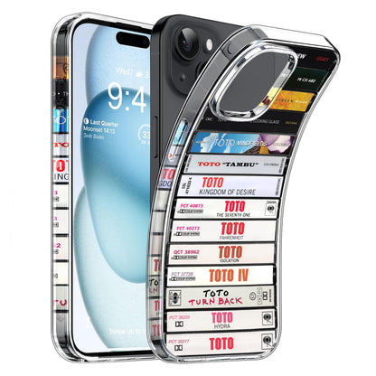 Toto Albums Cassette Collection Retro Phone Case