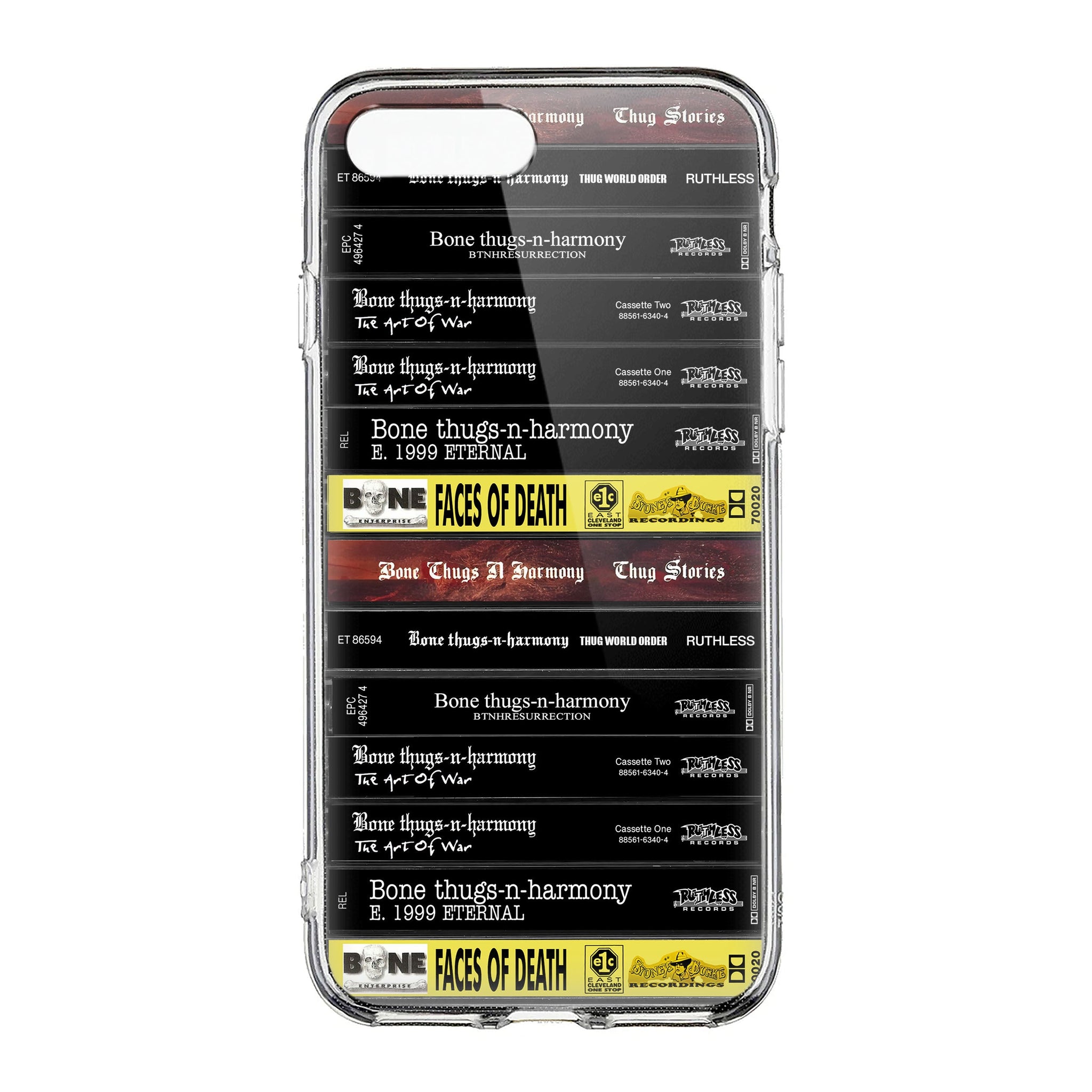 Bone Thugs-n-Harmony Albums Cassette Collection Retro Phone Case