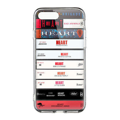 Heart Albums Cassette Collection Retro Phone Case