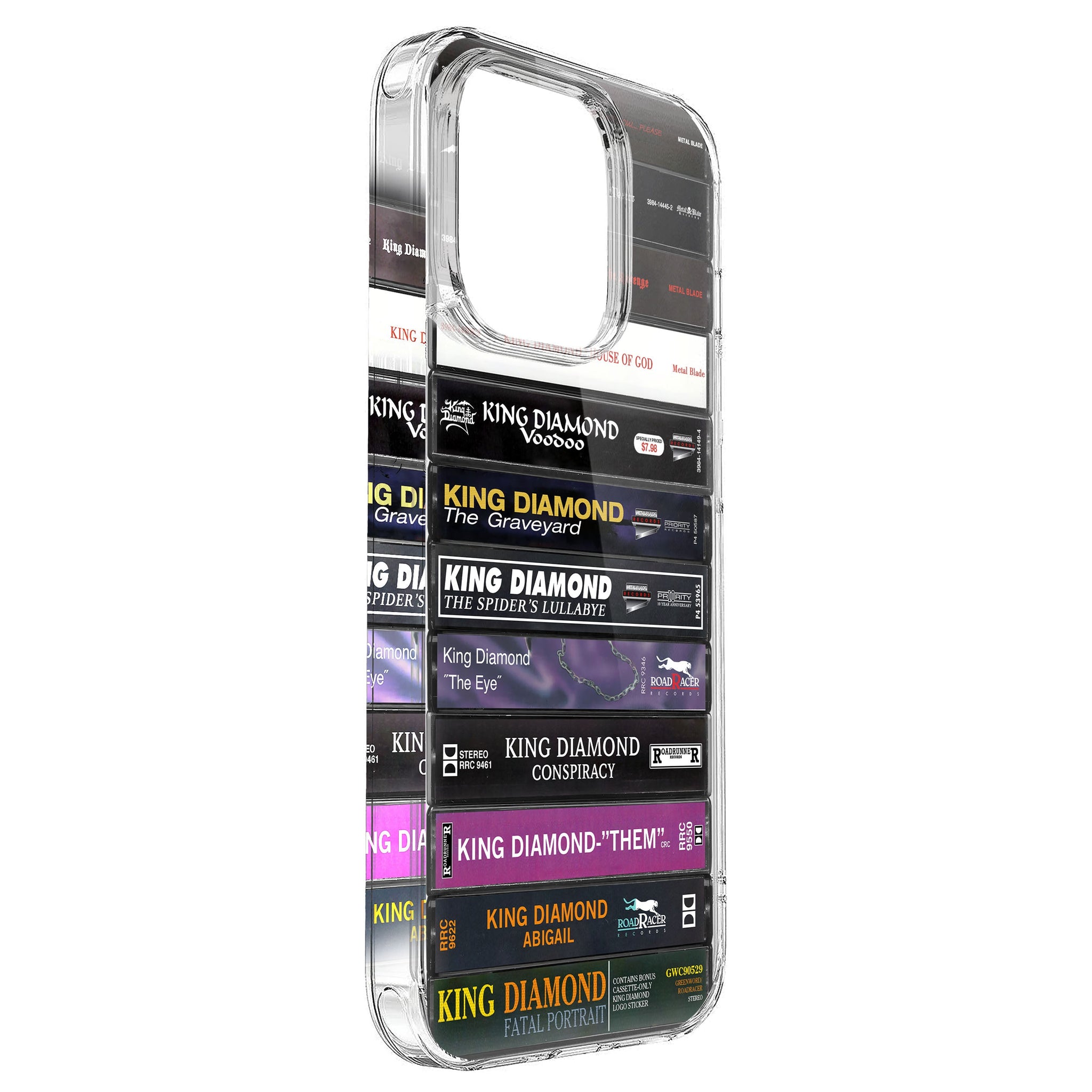 King Diamond Albums Cassette Collection Retro Phone Case