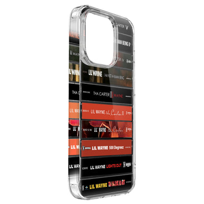 Lil Wayne Albums Cassette Collection Retro Phone Case