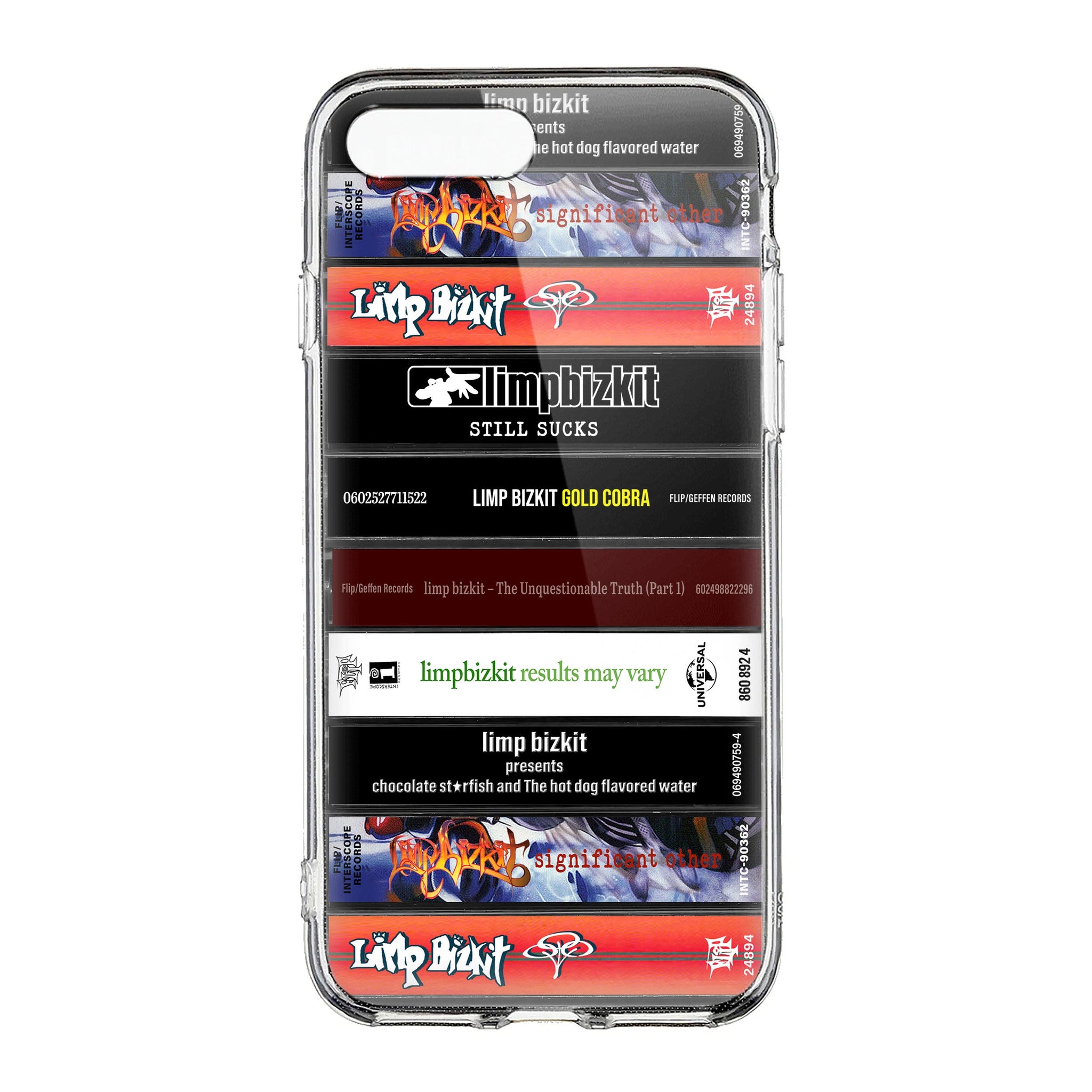 Limp Bizkit Albums Cassette Collection Retro Phone Case