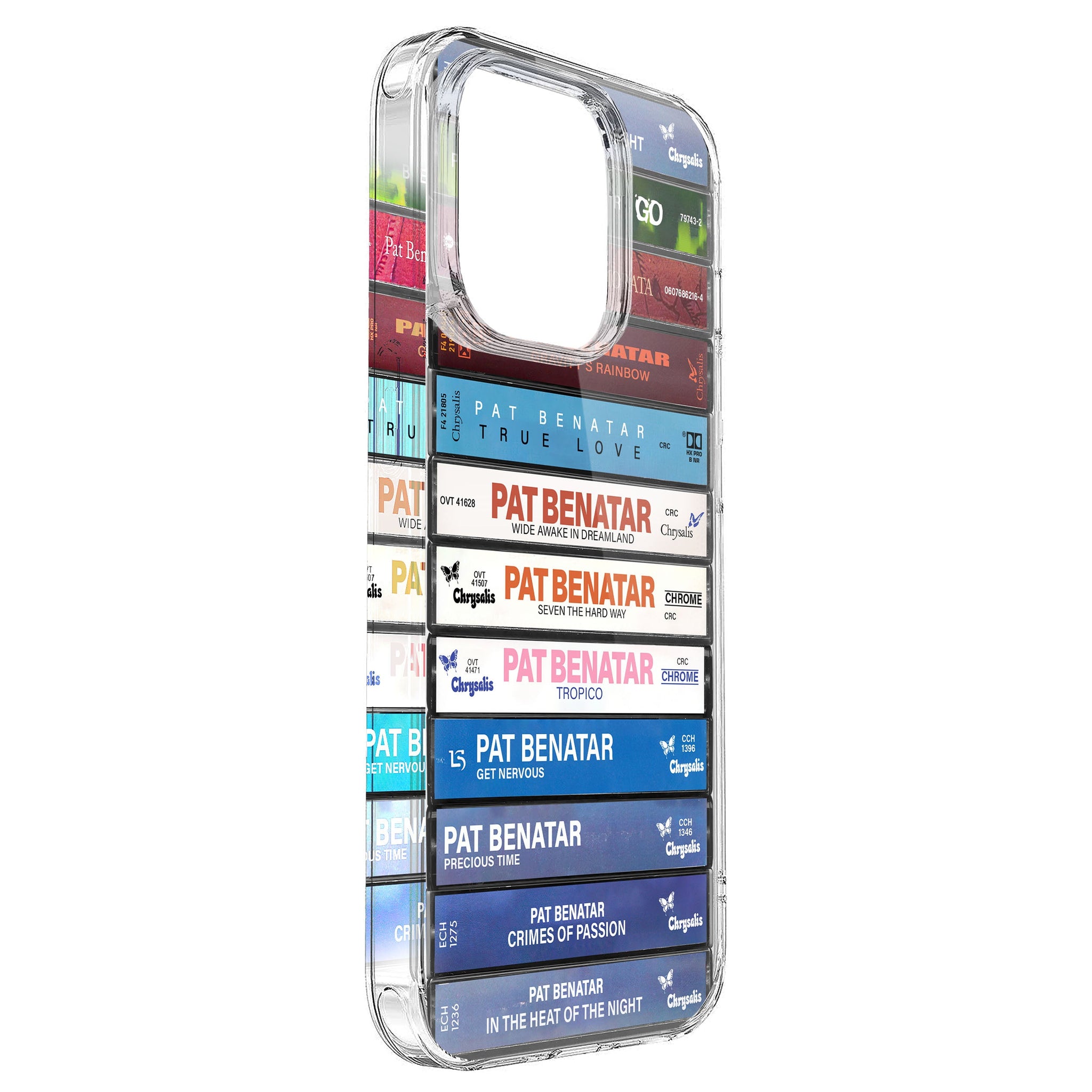 Pat Benatar Albums Cassette Collection Retro Phone Case