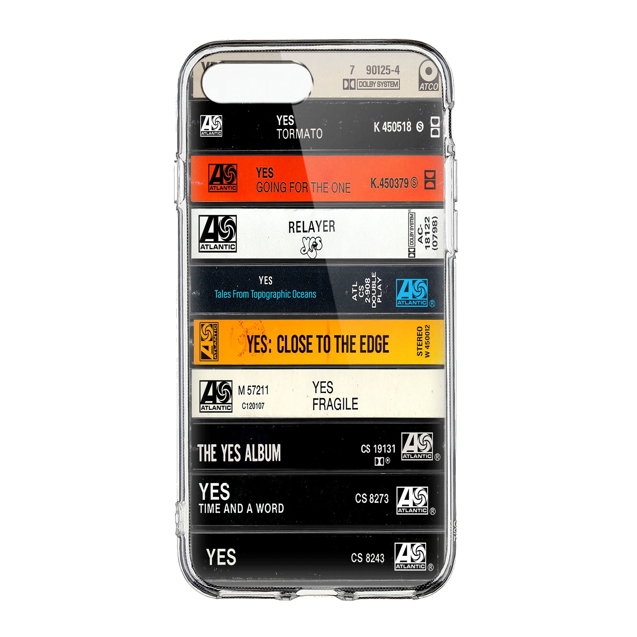 YES Albums Cassette Collection Retro Phone Case