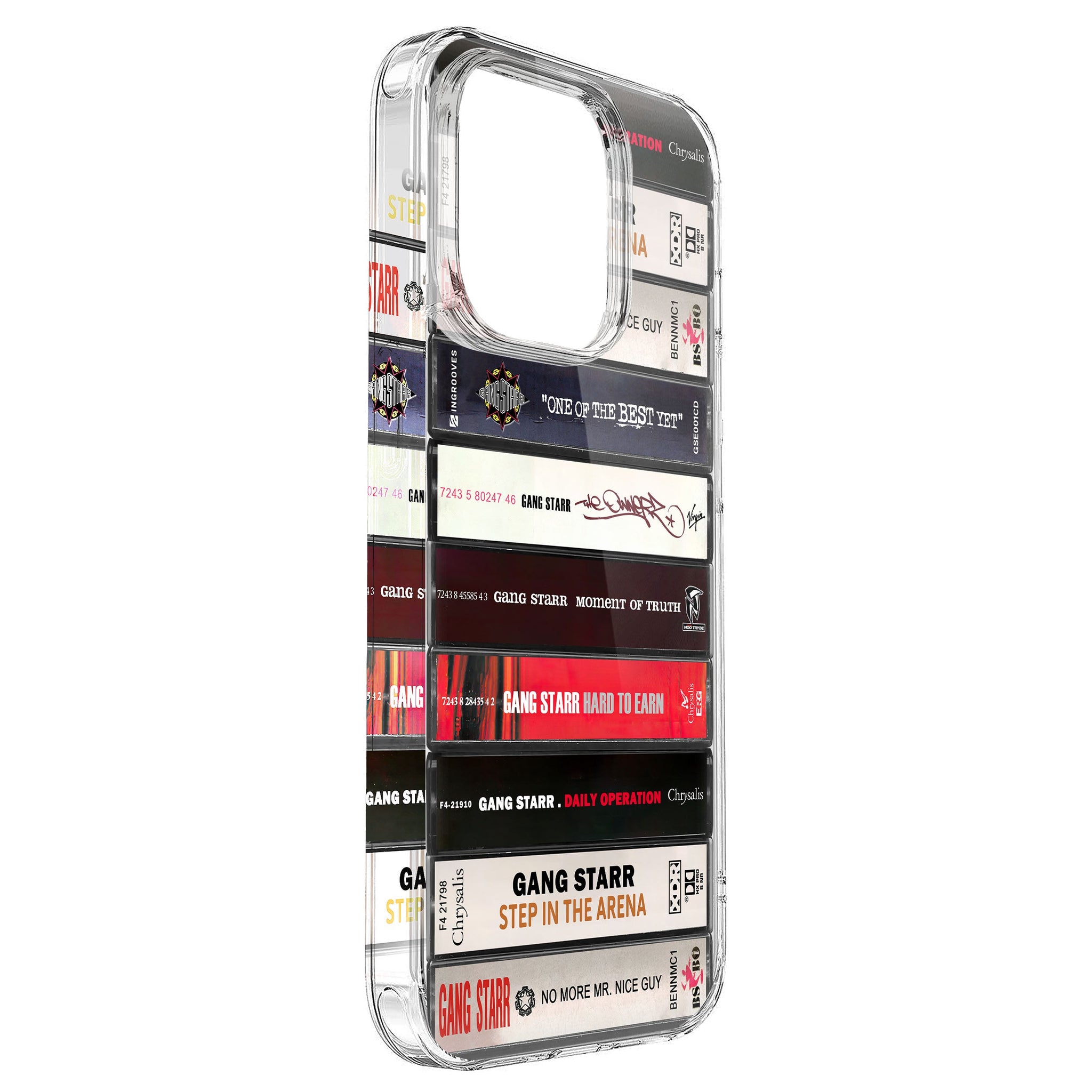 Gang Starr Albums Cassette Collection Retro Phone Case