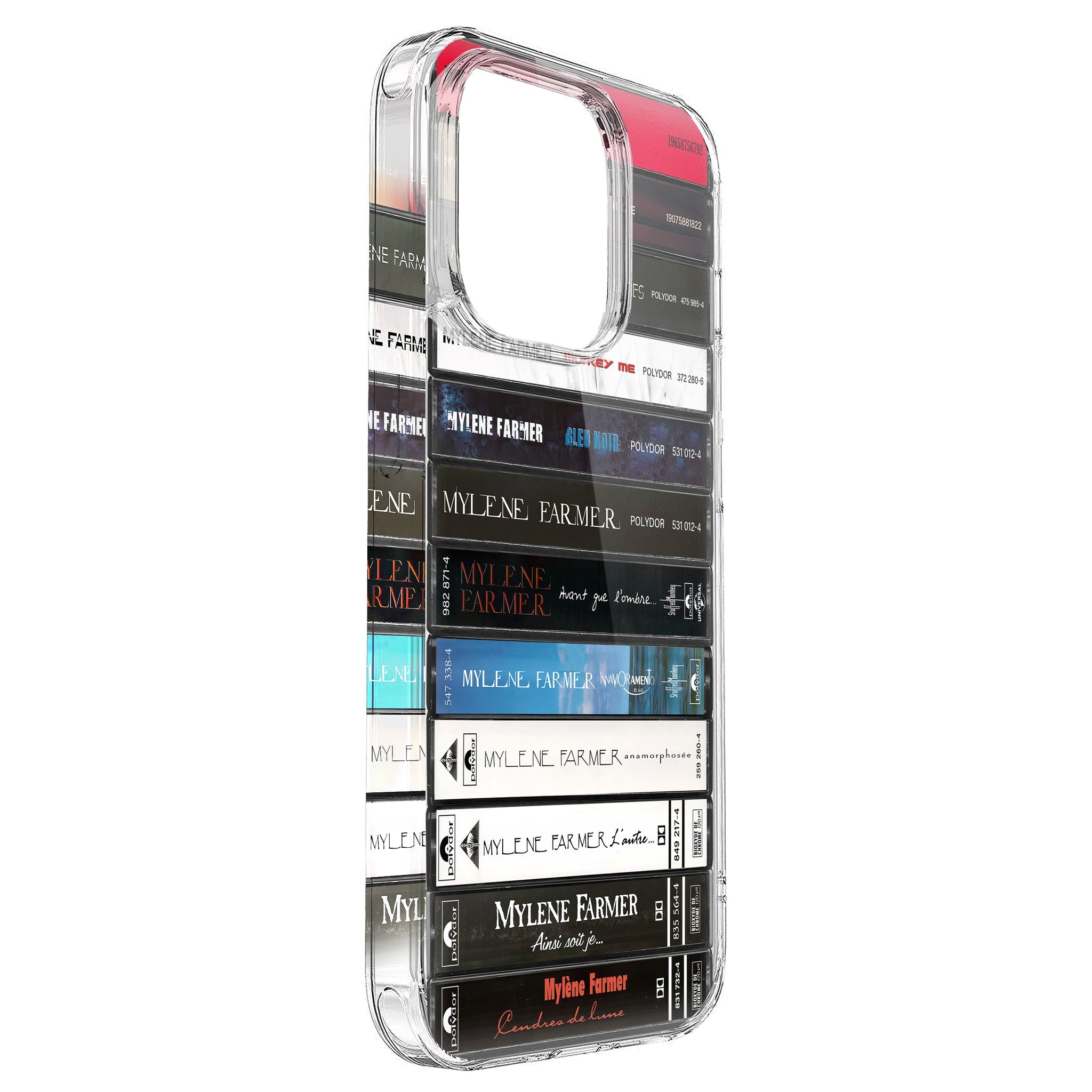 Myl��ne Farmer Albums Cassette Collection Retro Phone Case