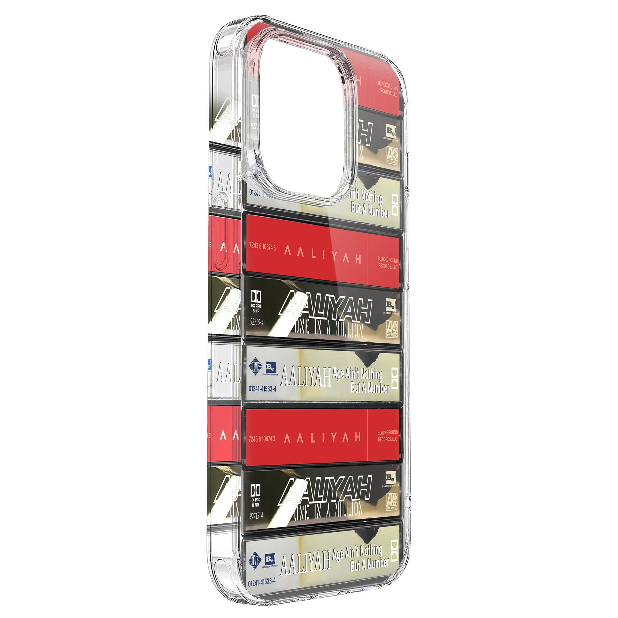 Aaliyah Albums Cassette Collection Retro Phone Case