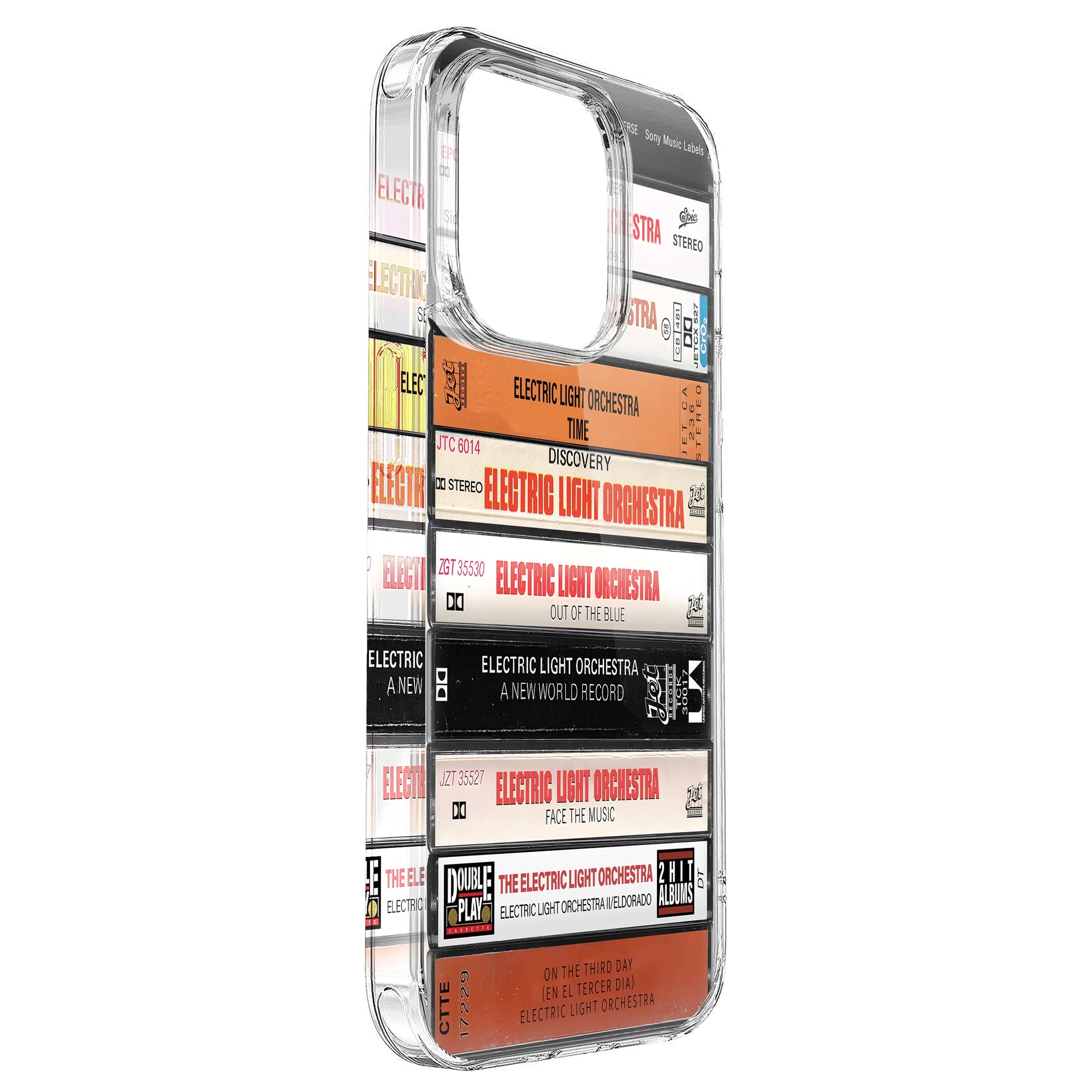 Electric Light Orchestra Albums Cassette Collection Retro Phone Case
