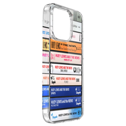 Huey Lewis Albums Cassette Collection Retro Phone Case